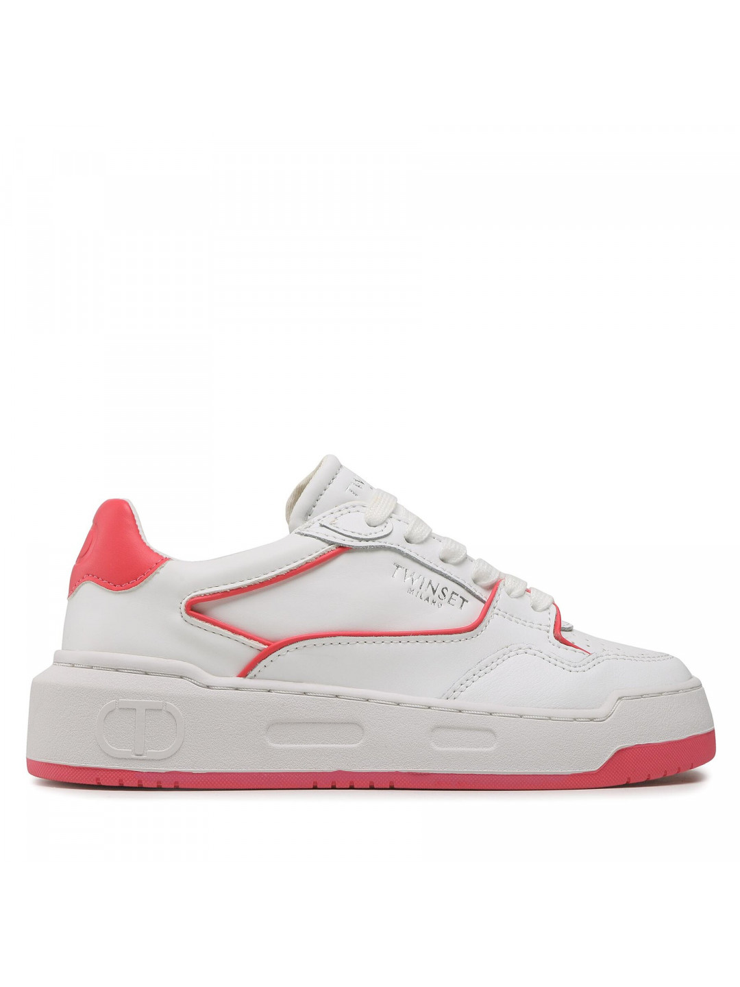 Sneakersy TWINSET 231TCP080 Bílá
